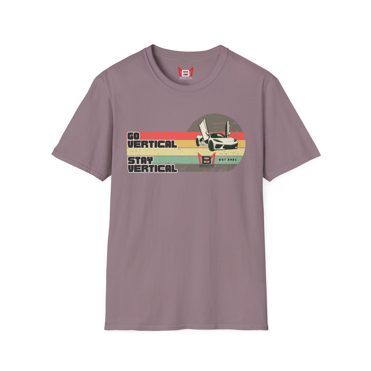 Retro 'Go Vertical, Stay Vertical' T-Shirt