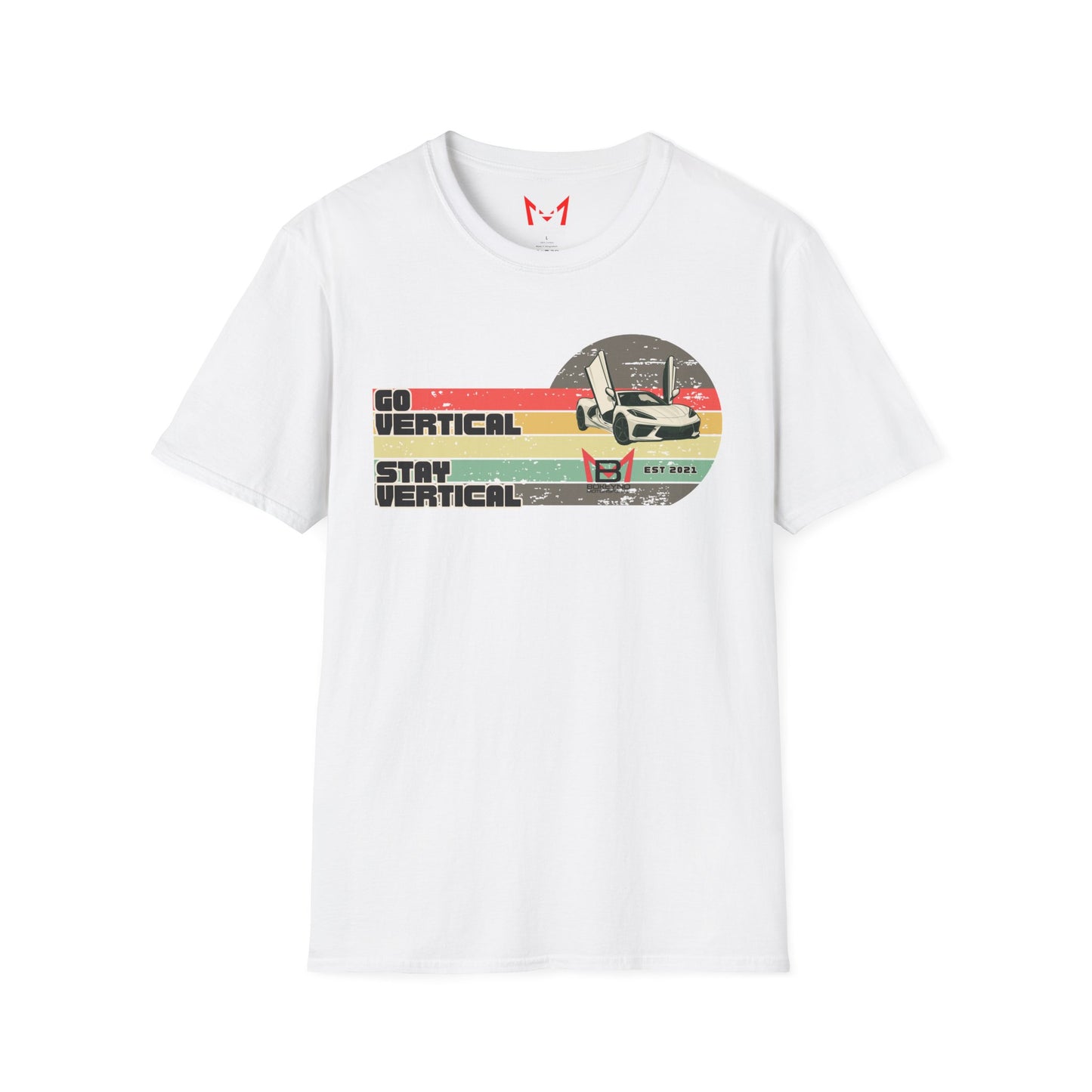 Retro 'Go Vertical, Stay Vertical' T-Shirt