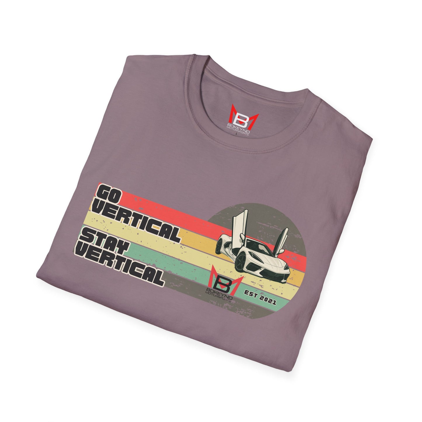 Retro 'Go Vertical, Stay Vertical' T-Shirt