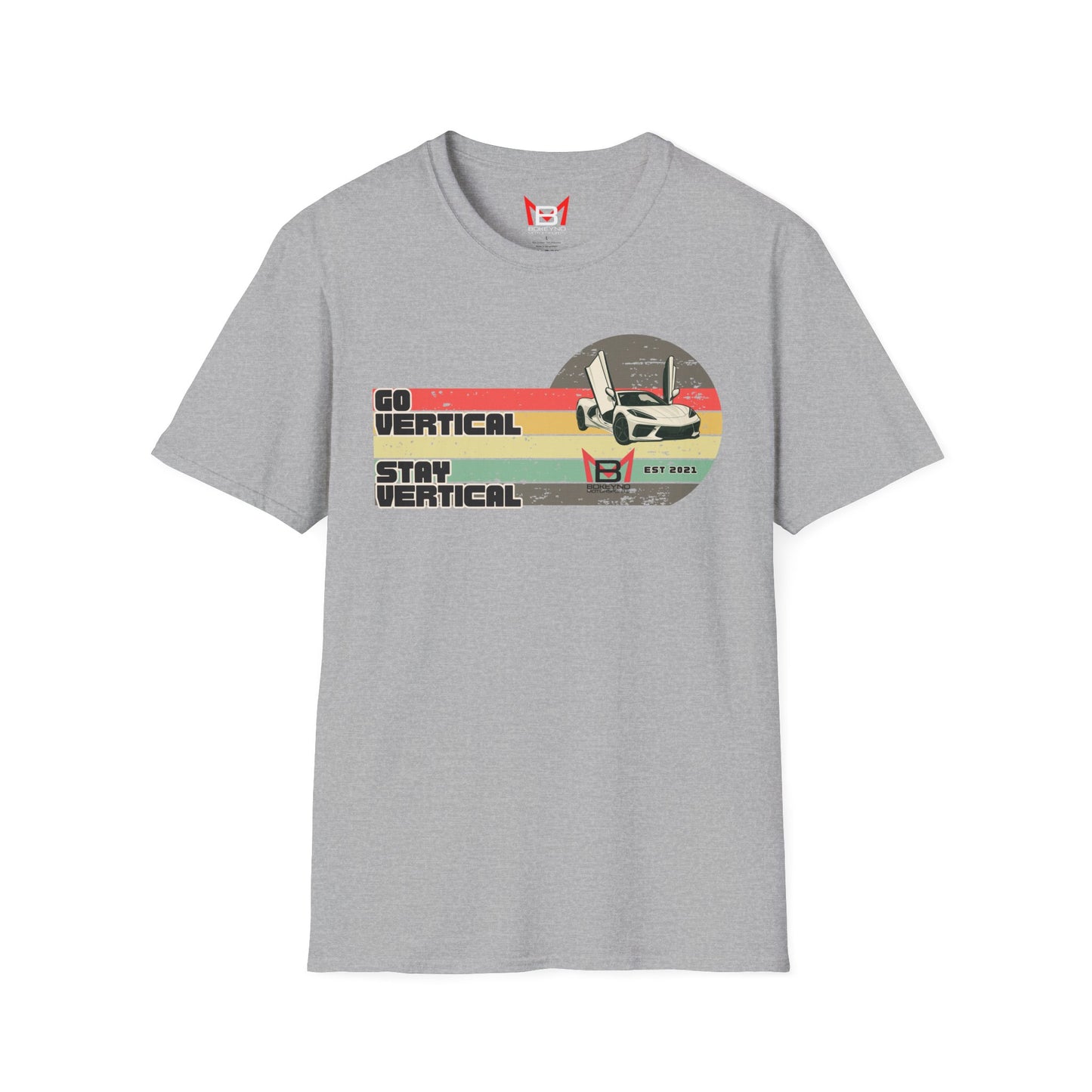 Retro 'Go Vertical, Stay Vertical' T-Shirt