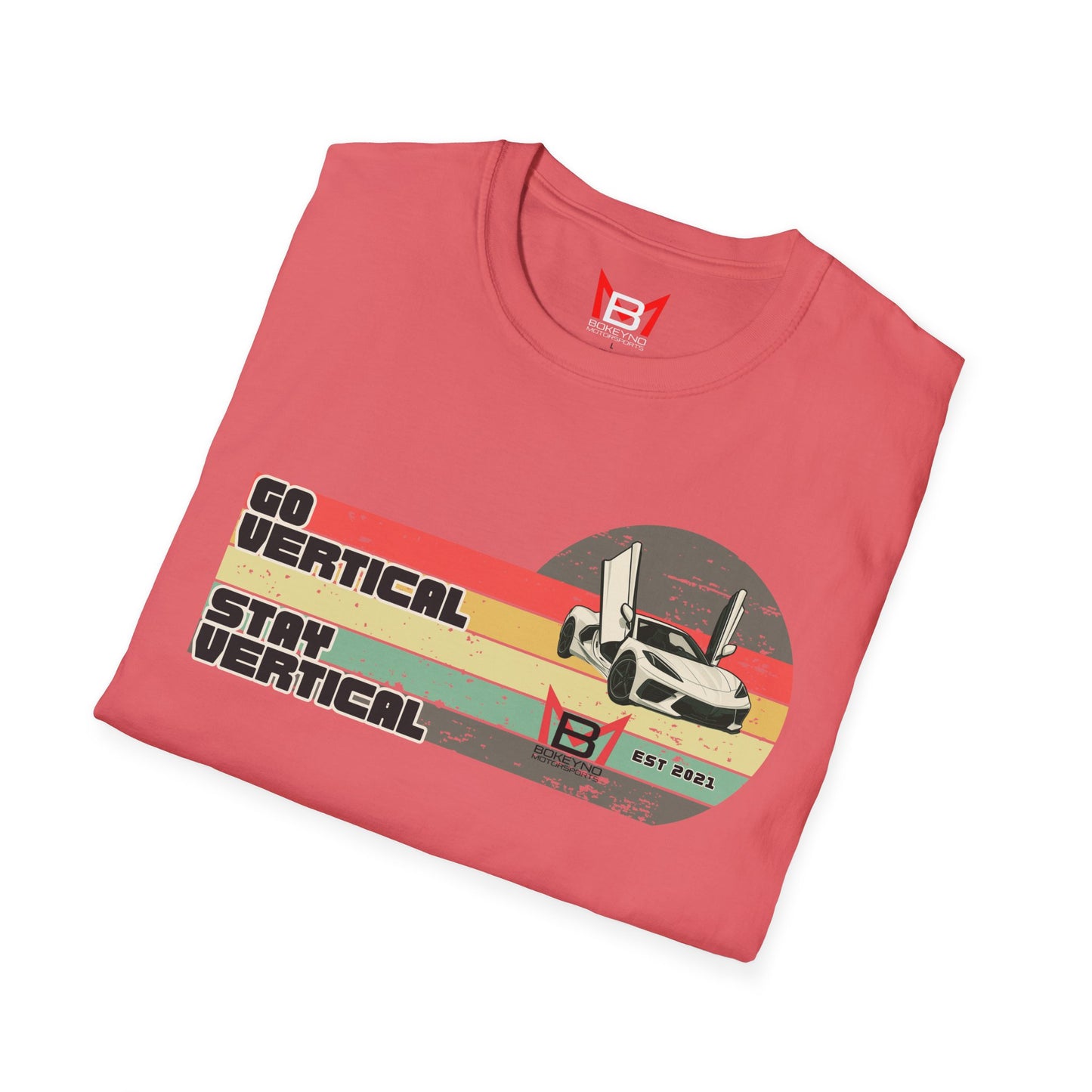 Retro 'Go Vertical, Stay Vertical' T-Shirt