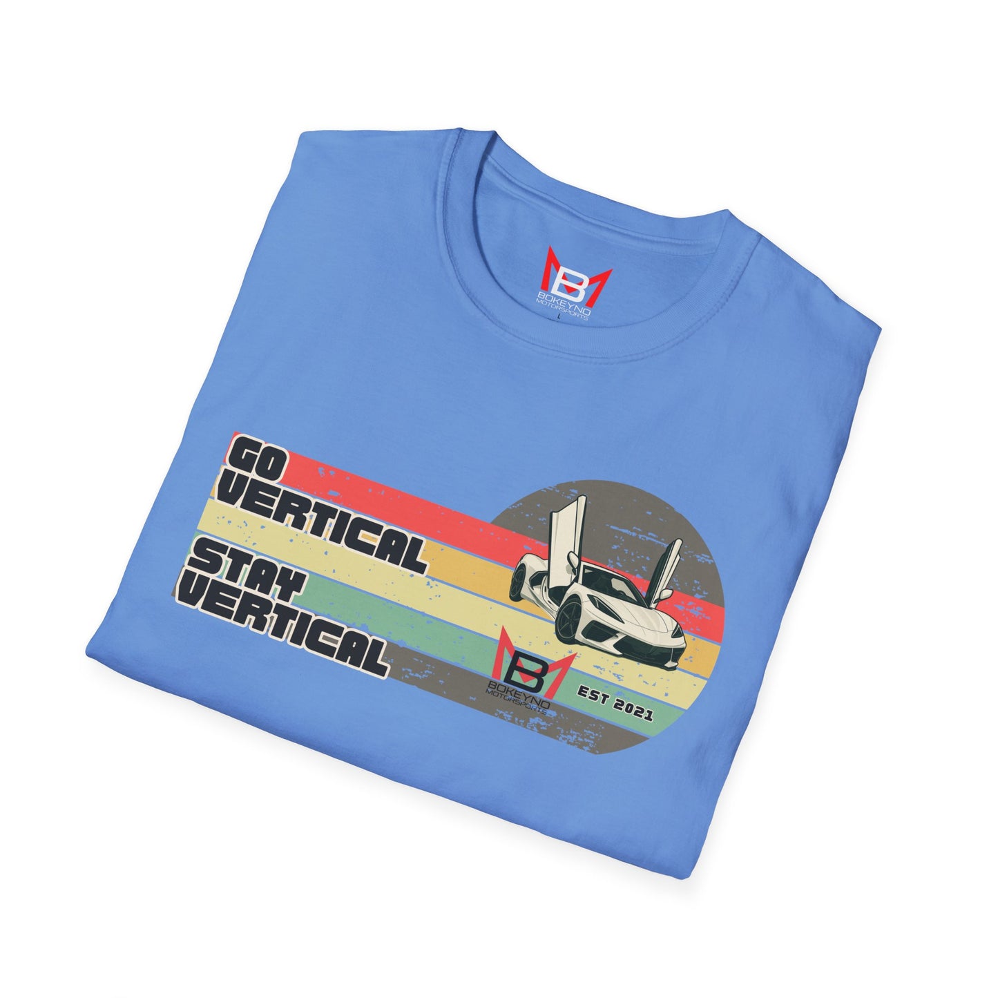 Retro 'Go Vertical, Stay Vertical' T-Shirt