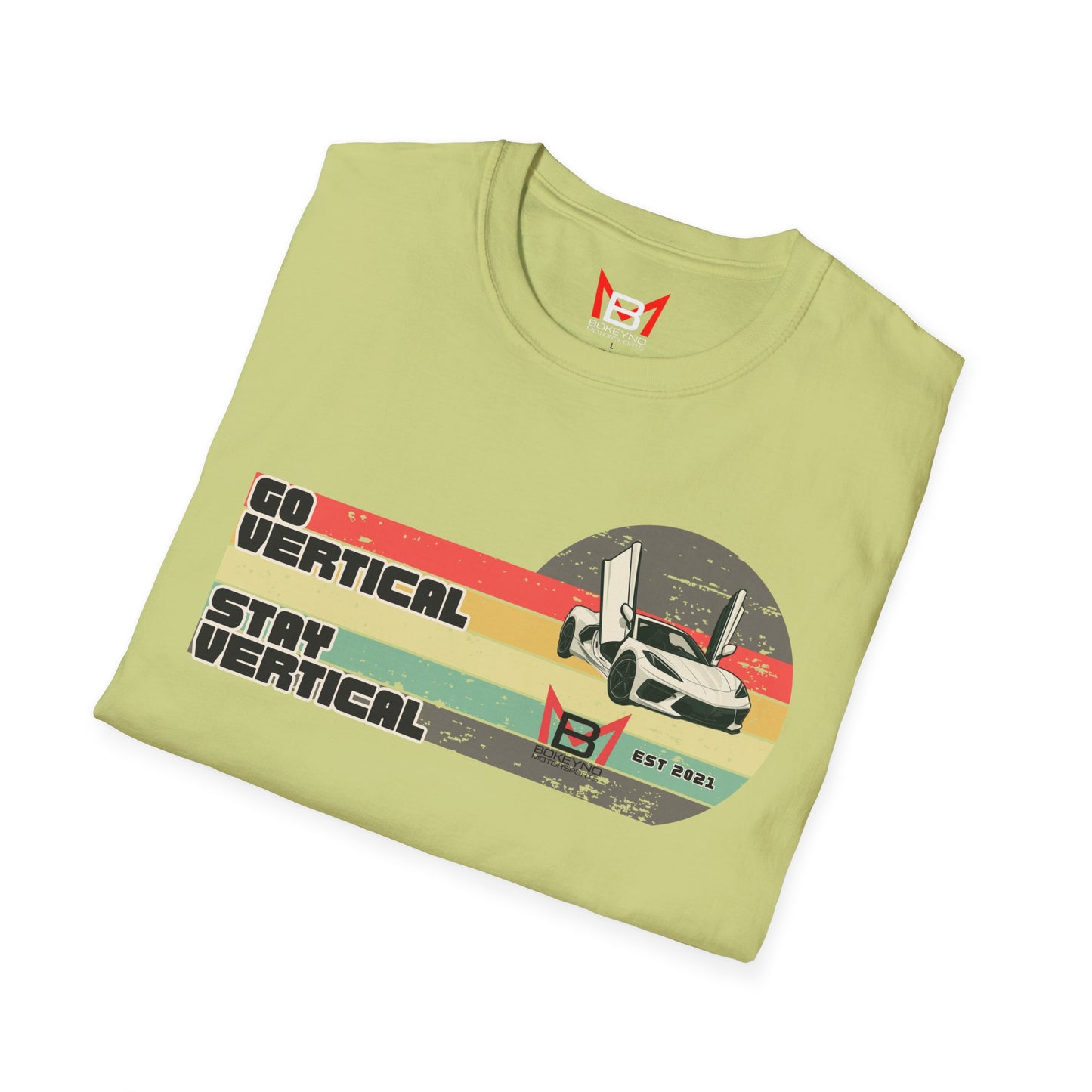 Retro 'Go Vertical, Stay Vertical' T-Shirt