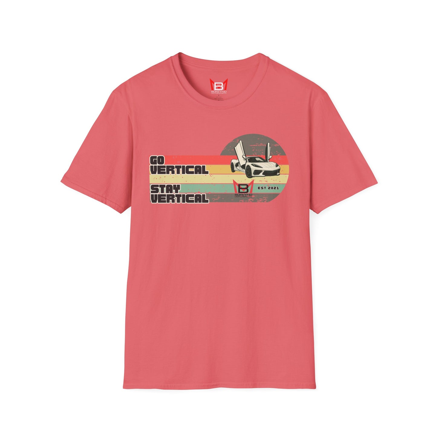 Retro 'Go Vertical, Stay Vertical' T-Shirt