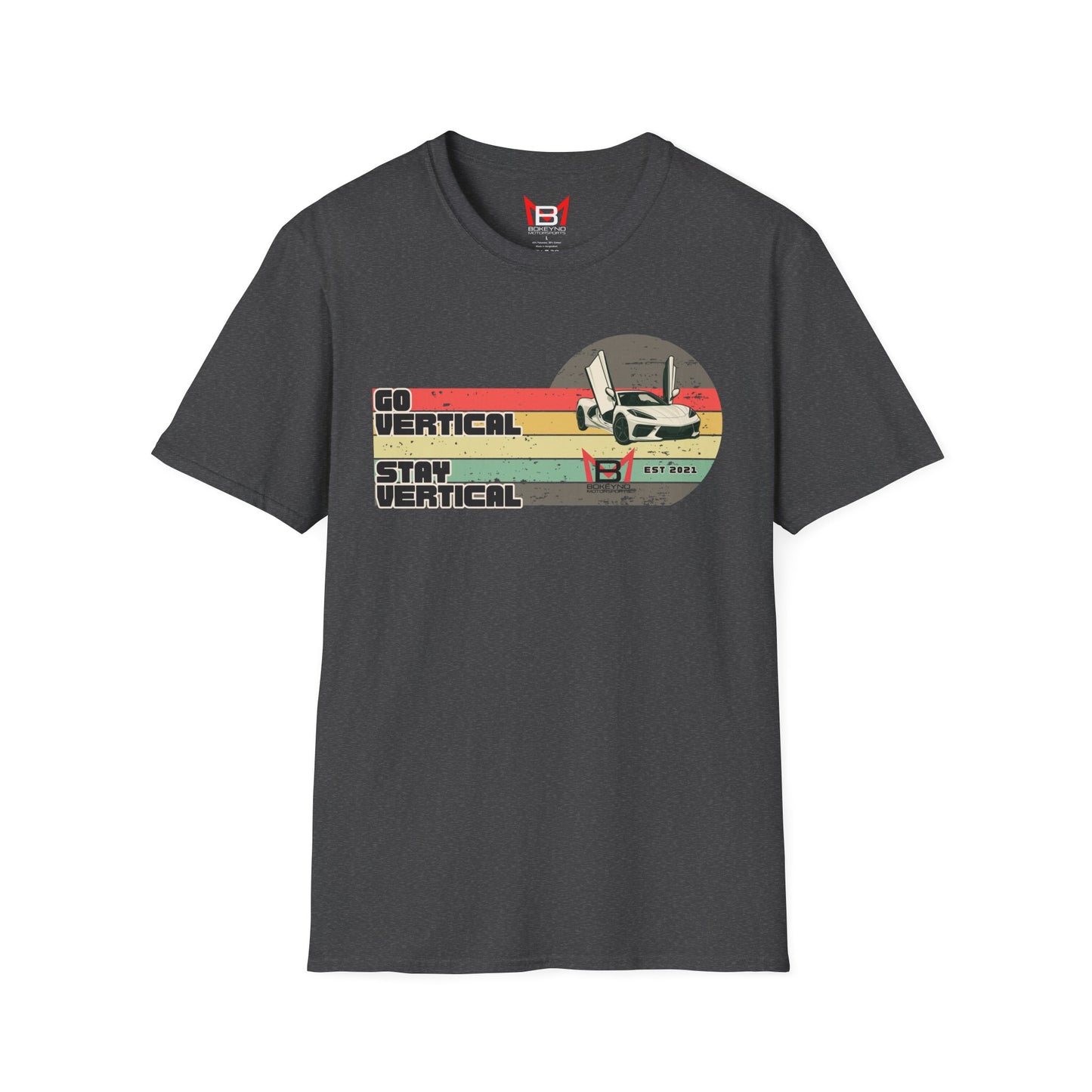 Retro 'Go Vertical, Stay Vertical' T-Shirt