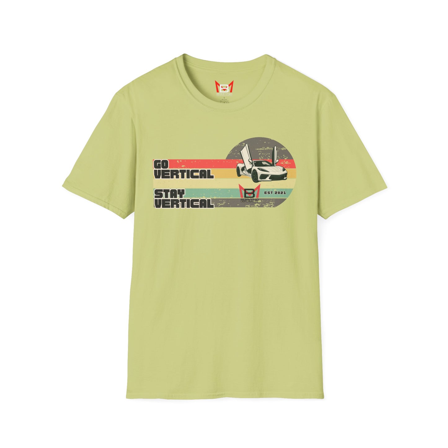Retro 'Go Vertical, Stay Vertical' T-Shirt