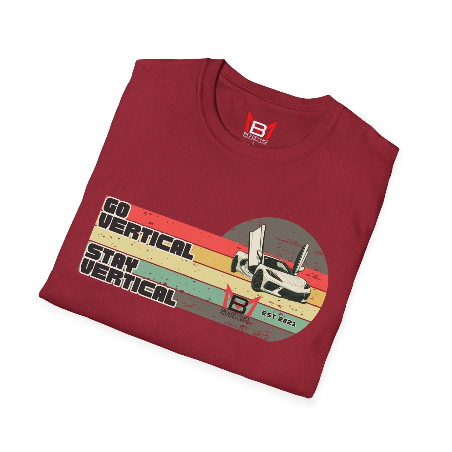 Retro 'Go Vertical, Stay Vertical' T-Shirt