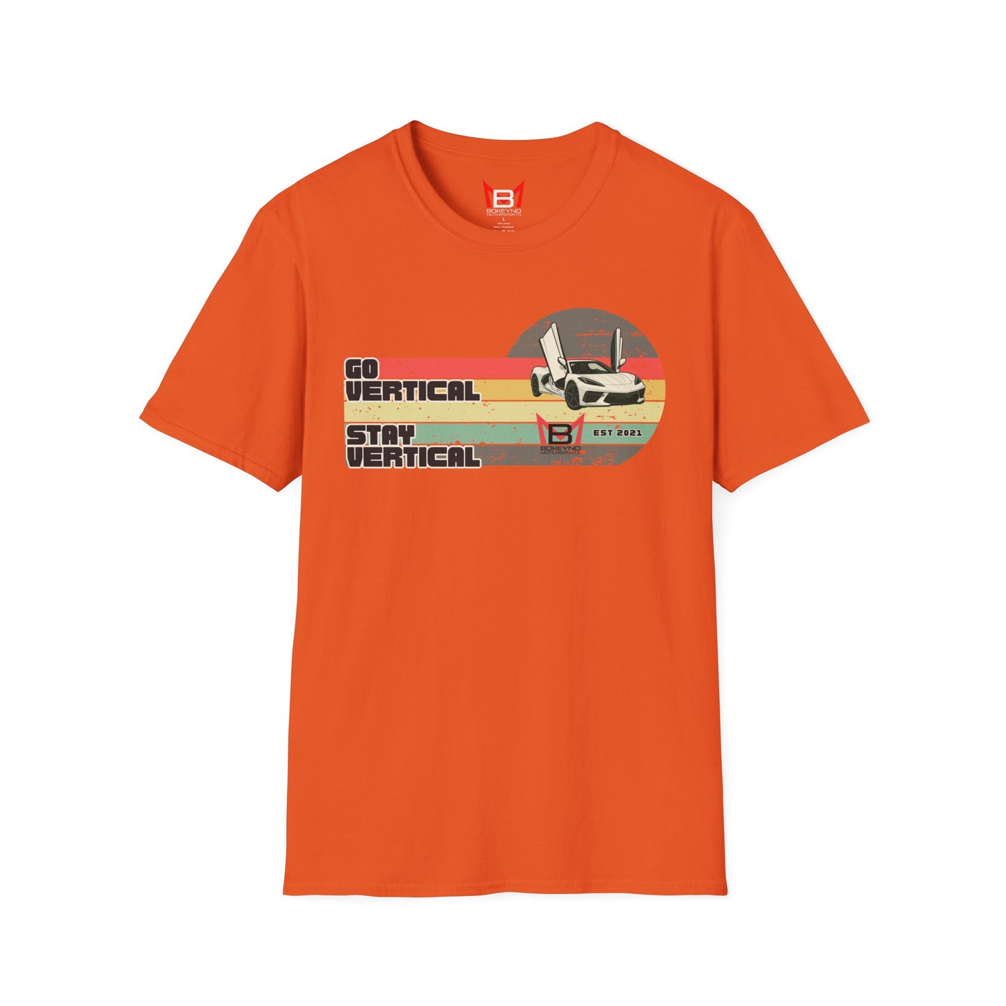 Retro 'Go Vertical, Stay Vertical' T-Shirt
