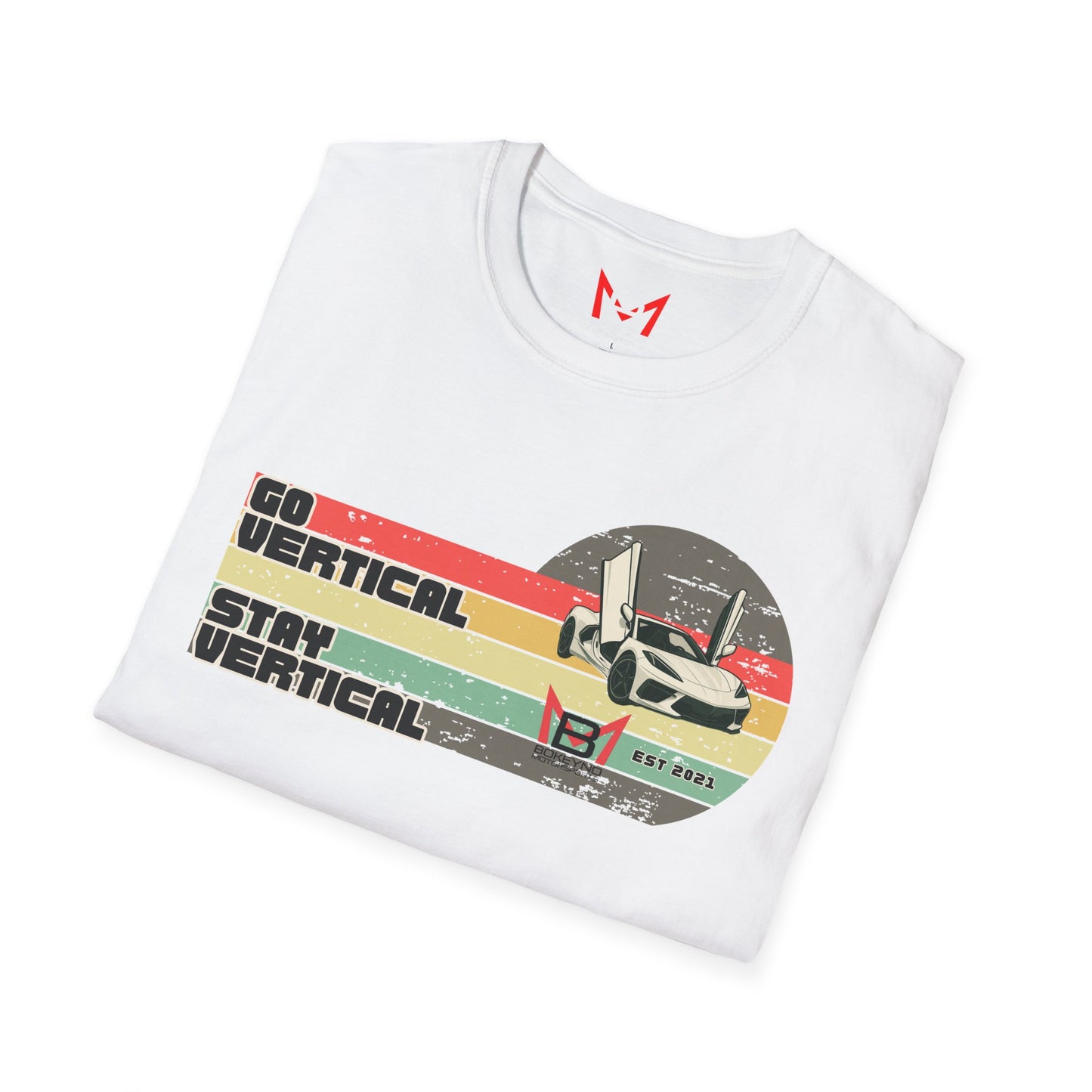 Retro 'Go Vertical, Stay Vertical' T-Shirt