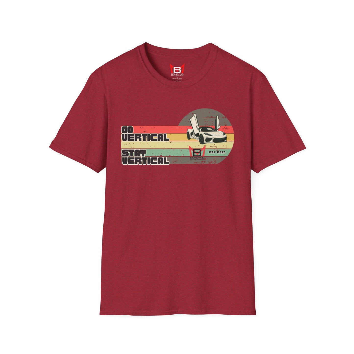 Retro 'Go Vertical, Stay Vertical' T-Shirt