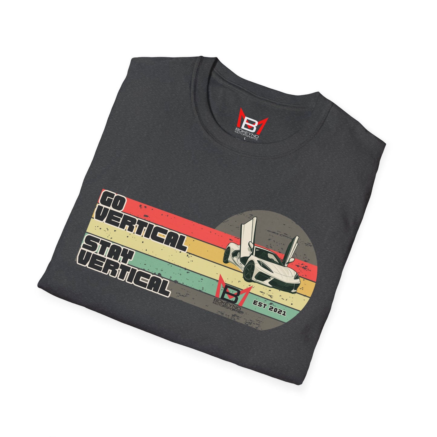 Retro 'Go Vertical, Stay Vertical' T-Shirt