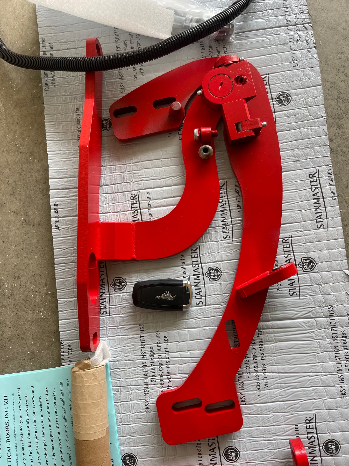 Ford Mustang Vertical Doors Kit Installation