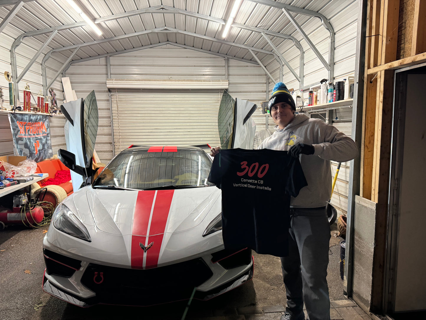 C8 Corvette Vertical Doors Kit Installation