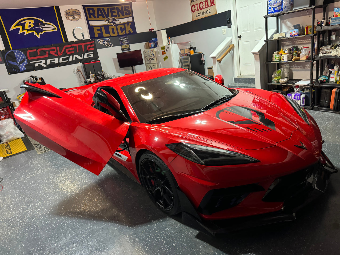 C8 Corvette ZLR Doors Kit + Installation