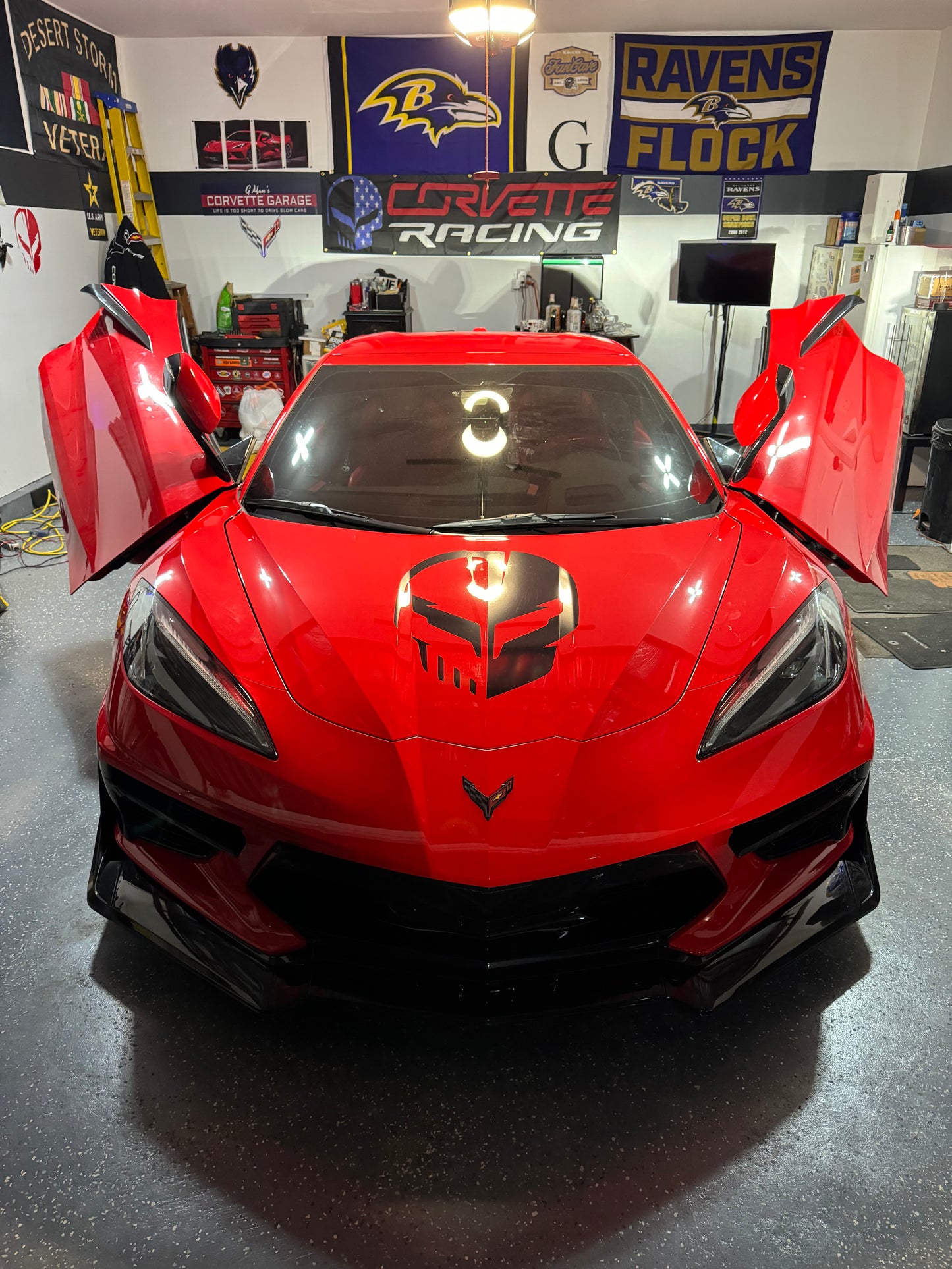 C8 Corvette ZLR Doors Kit + Installation