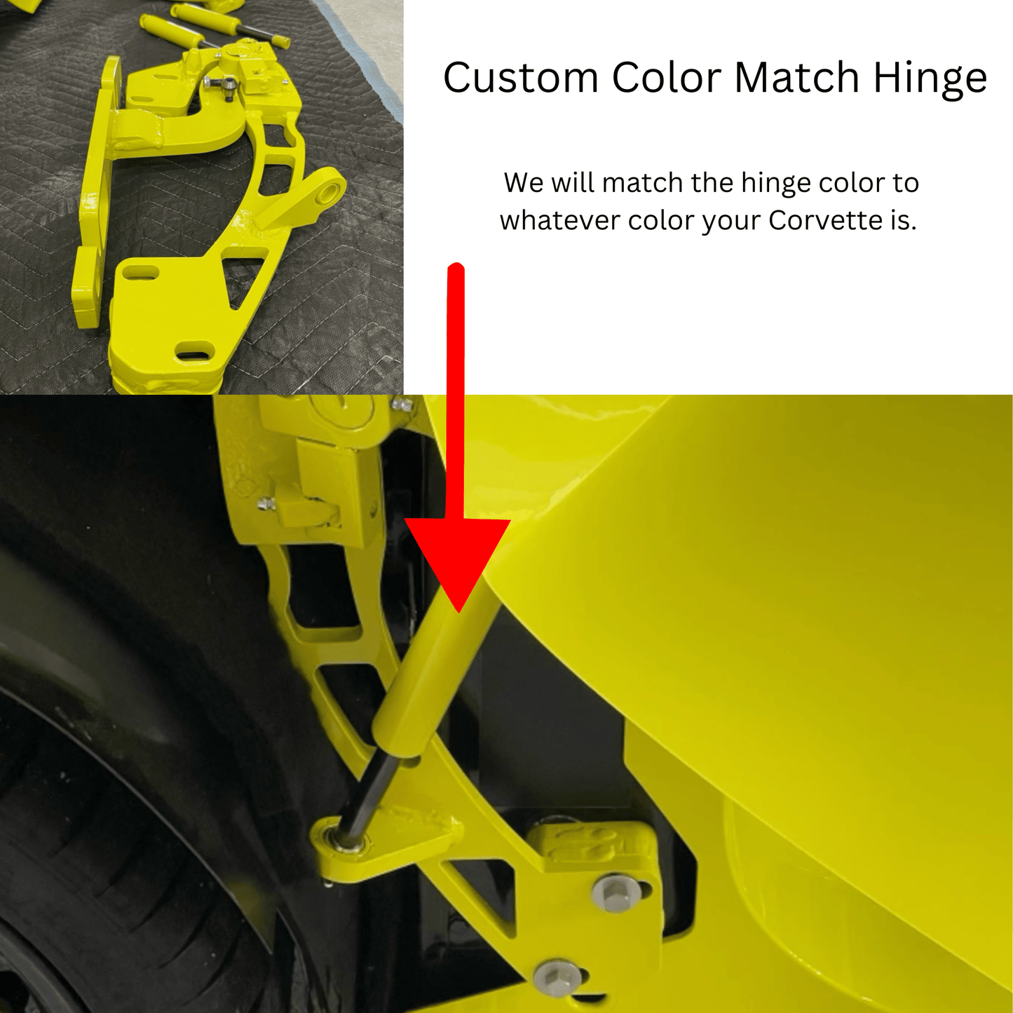 C8 Corvette Vertical Doors Kit + Installation (for 19/20 Front Tires) - Bokeyno Motorsports