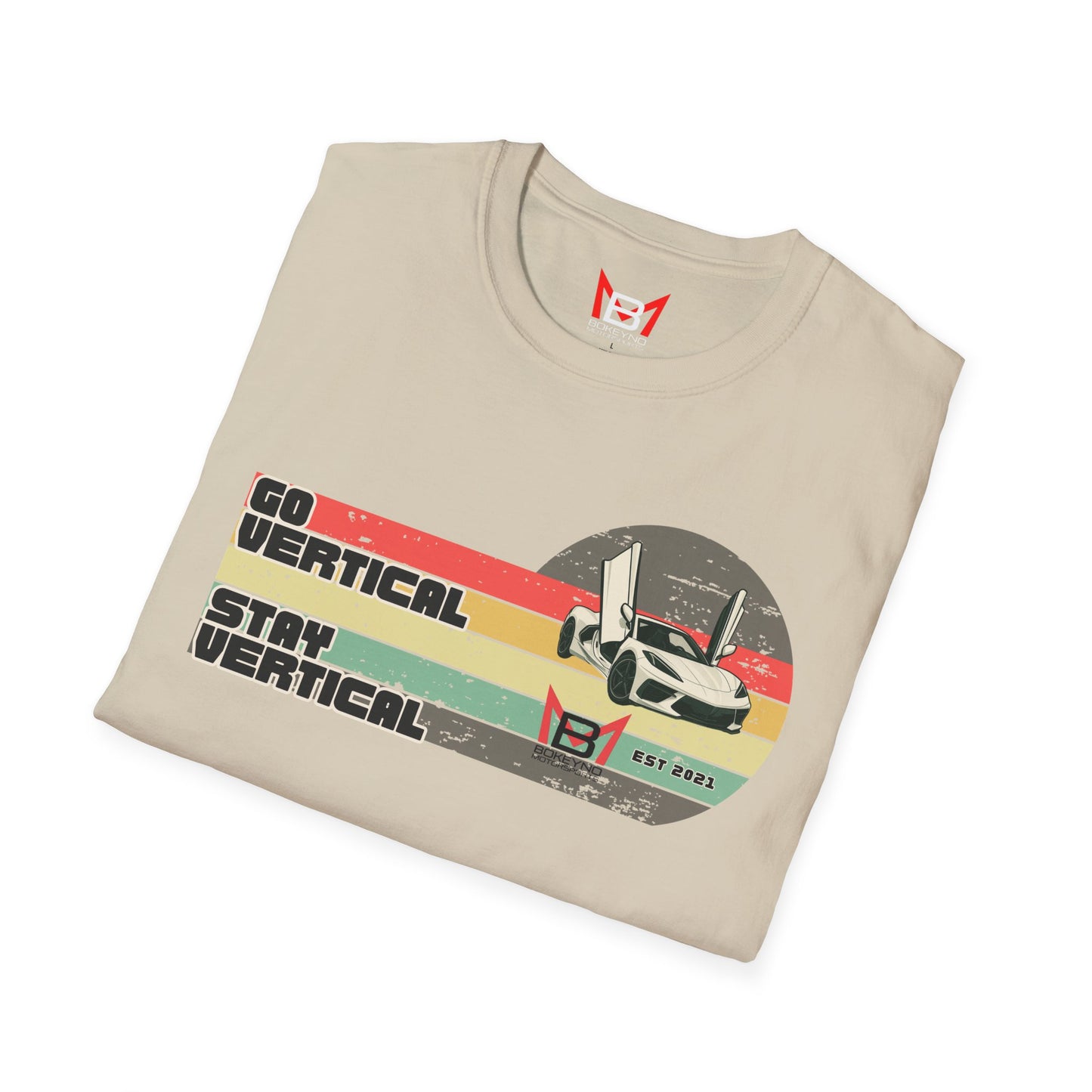 Retro 'Go Vertical, Stay Vertical' T-Shirt