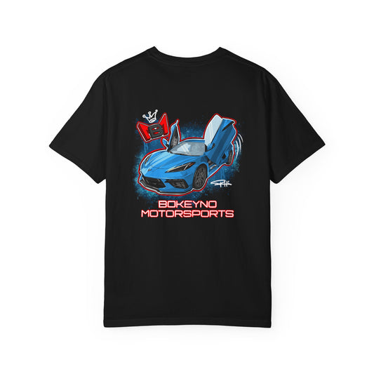 Riptide Blue C8 - Bokeyno Motorsports Tee