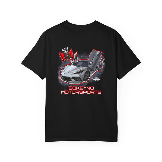 Light Gray C8 - Bokeyno Motorsports Tee