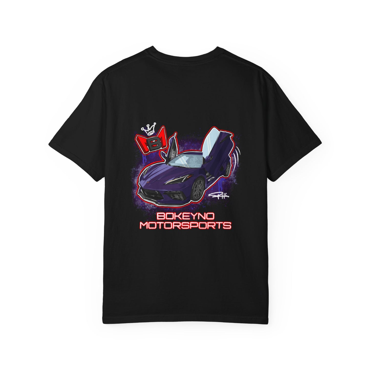 Hysteria Purple C8 - Bokeyno Motorsports Tee