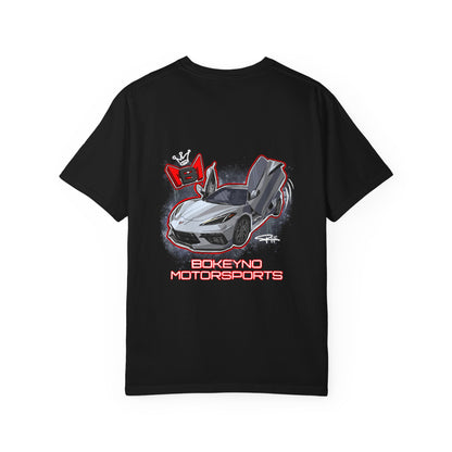 Light Gray C8 - Bokeyno Motorsports Tee