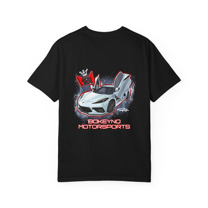 Arctic White C8 - Bokeyno Motorsports Tee