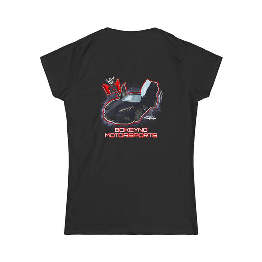 Women’s - Black C8 - Bokeyno Motorsports Tee