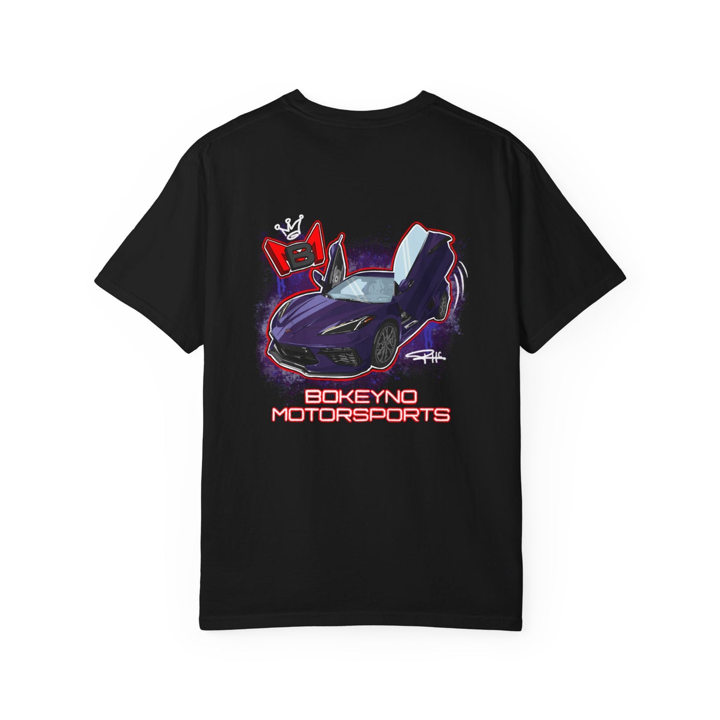 Hysteria Purple C8 - Bokeyno Motorsports Tee