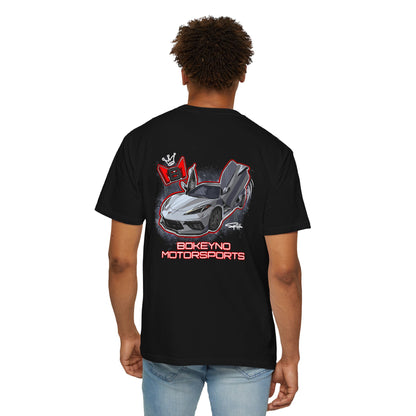 Light Gray C8 - Bokeyno Motorsports Tee
