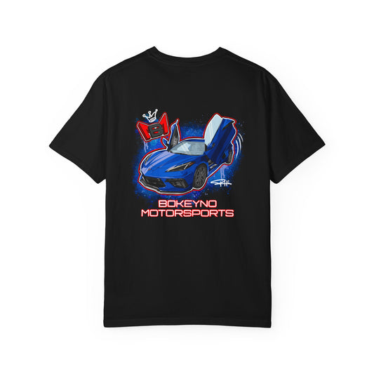 Dark Blue C8 - Bokeyno Motorsports Tee