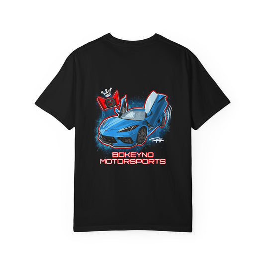 Riptide Blue C8 - Bokeyno Motorsports Tee