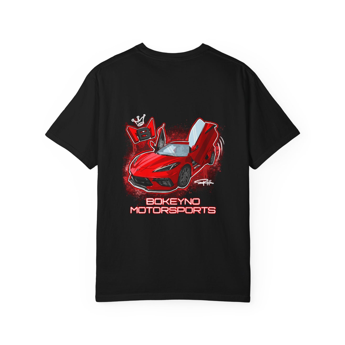 Torch Red C8 - Bokeyno Motorsports Tee