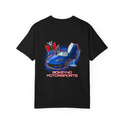 Dark Blue C8 - Bokeyno Motorsports Tee