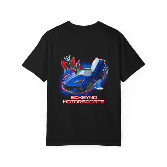 Dark Blue C8 - Bokeyno Motorsports Tee