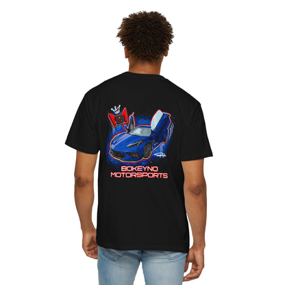 Dark Blue C8 - Bokeyno Motorsports Tee