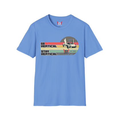 Retro 'Go Vertical, Stay Vertical' T-Shirt