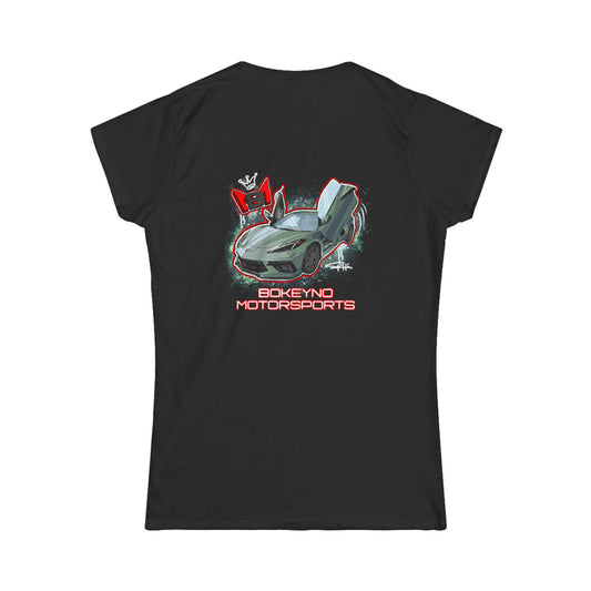 Women's - Cacti Green C8 - Bokeyno Motorsports Tee