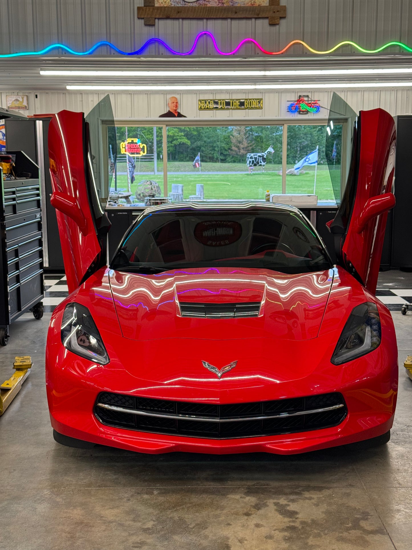 C7 Corvette Vertical Doors - Install Only! USA