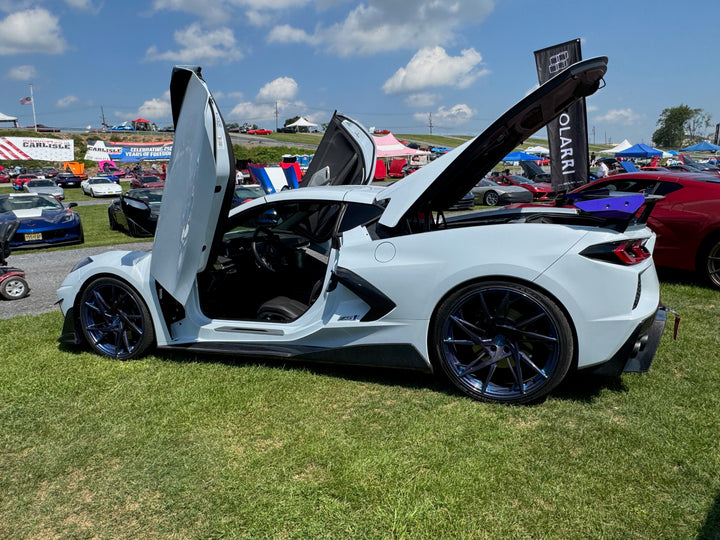 Corvette with Bokeyno Motorsports vertical doors and AEROLARRI wheels, photo 10