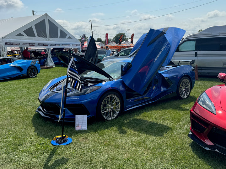 Corvette with Bokeyno Motorsports vertical doors and AEROLARRI wheels, photo 7