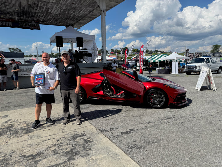 Corvette with Bokeyno Motorsports vertical doors and AEROLARRI wheels, photo 1