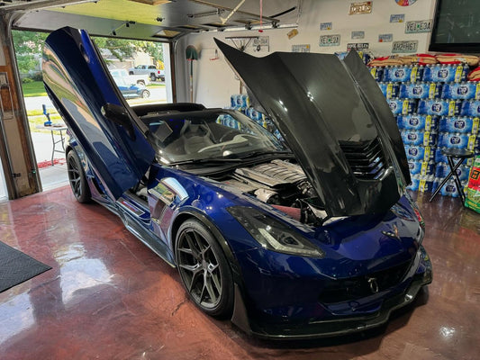 C7 Corvette Vertical Doors Kit + Installation - Bokeyno Motorsports