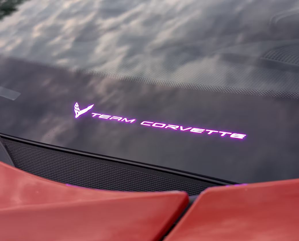C8 Corvette “Team Corvette” Windshield LED Kit