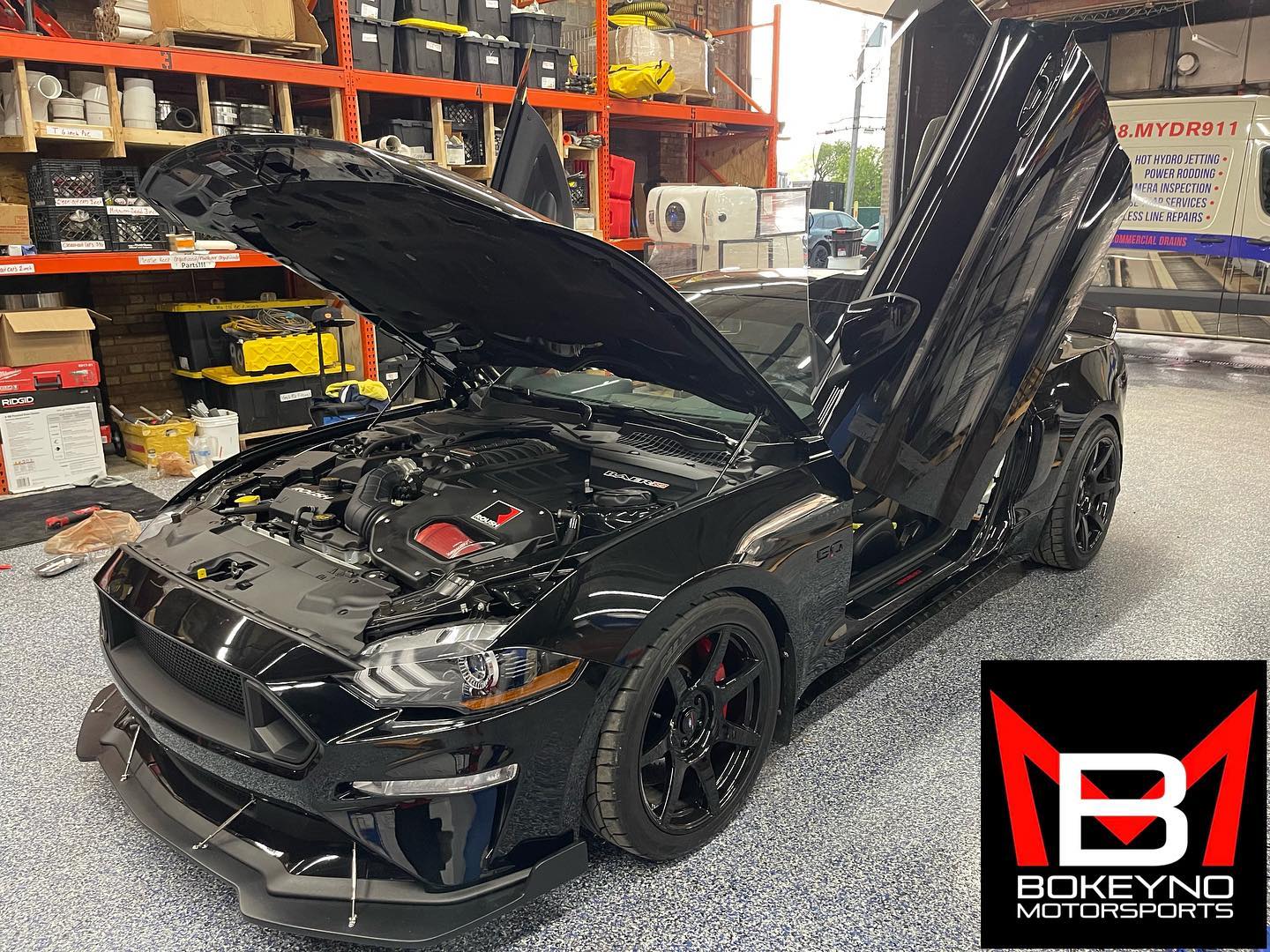 Ford Mustang Vertical Doors Kit + Installation - Bokeyno Motorsports